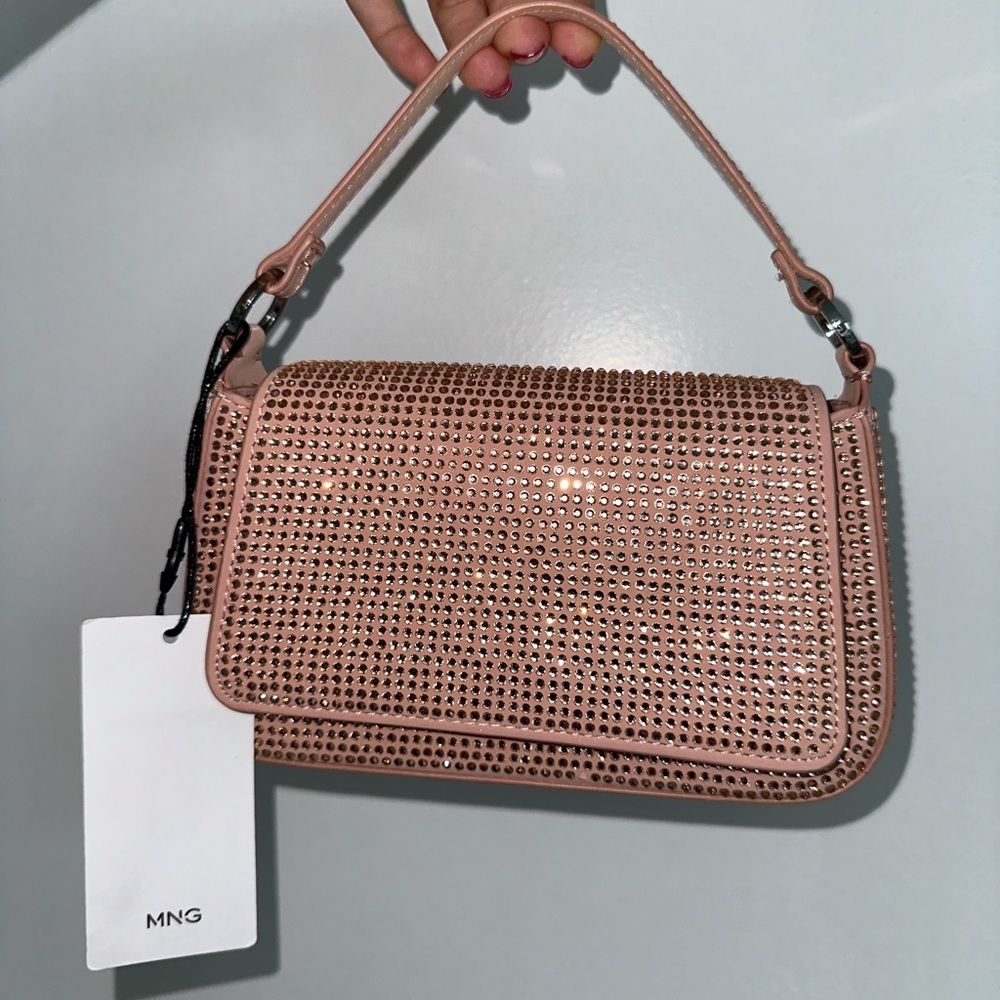 Mango Rhinestone Chain Bag - Picture 7 of 12